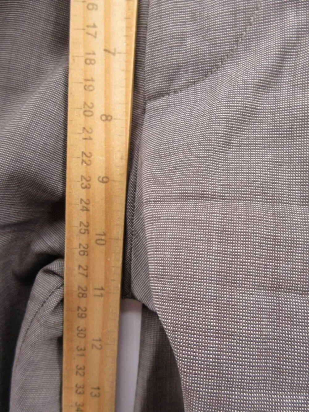 Hugo Boss Suit 46 L Virgin Wool Blend Stretch Luxury Classic 38X34 *